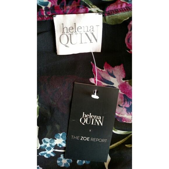 Helena Quinn Kimono/Robe Floral Sheer Lightweight One Size New - Picture 4 of 6